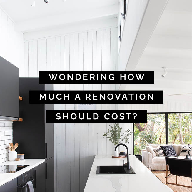 Wondering how much a renovation should cost?